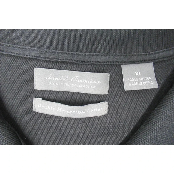TWO Daniel Cremieux Sig Collect Double Mercerized Cotton Sz XL Men's Polo Shirts - Picture 7 of 8
